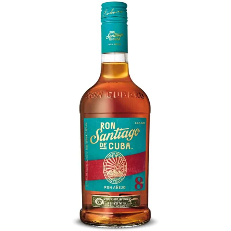 rum santinago di cuba 8 yo