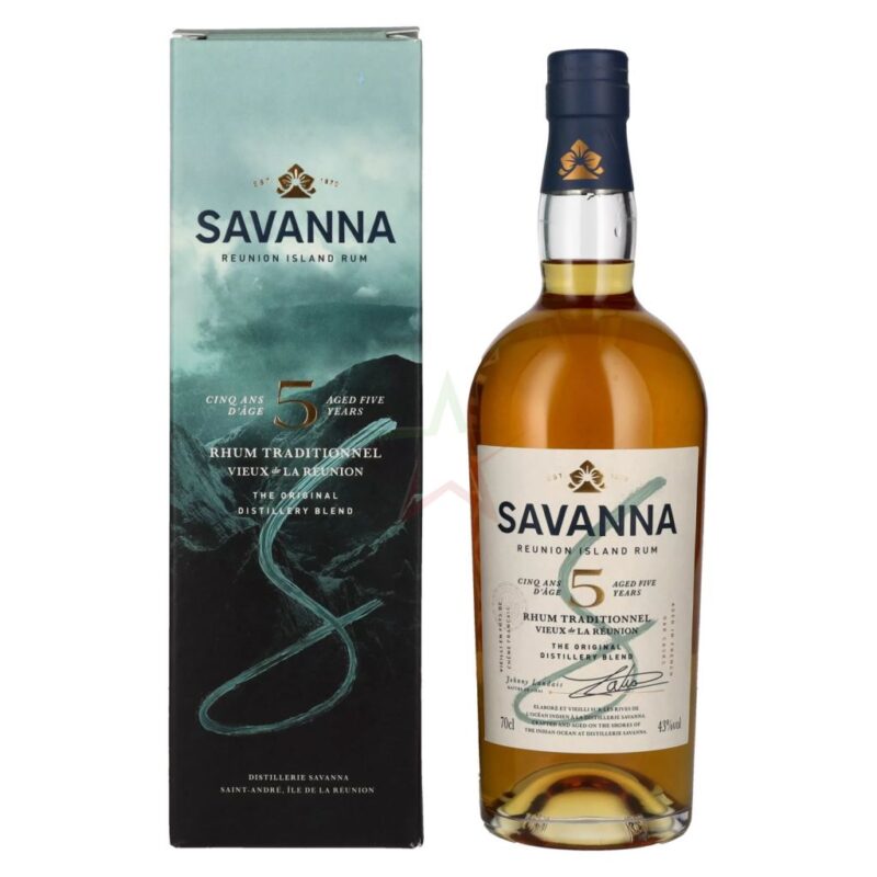 savanna 5 years old traditionnel reunion island rum